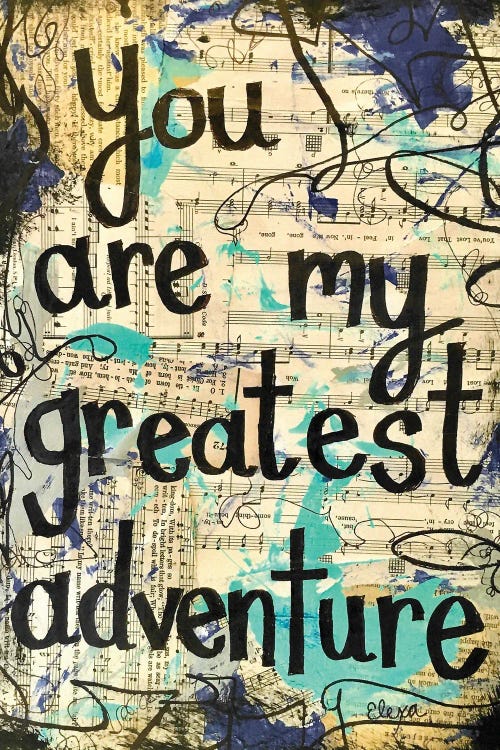 Greatest Adventure by Elexa Bancroft wall art