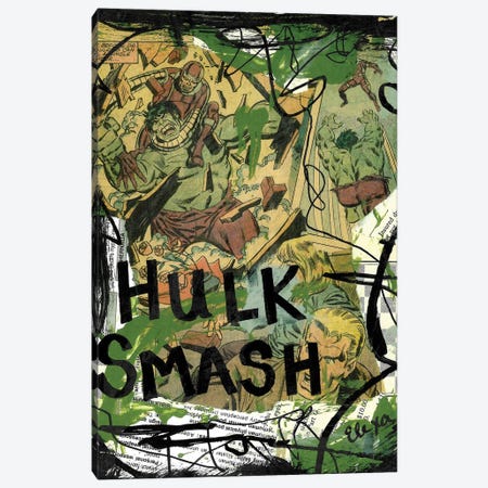 Hulk Canvas Print #EXB153} by Elexa Bancroft Canvas Wall Art