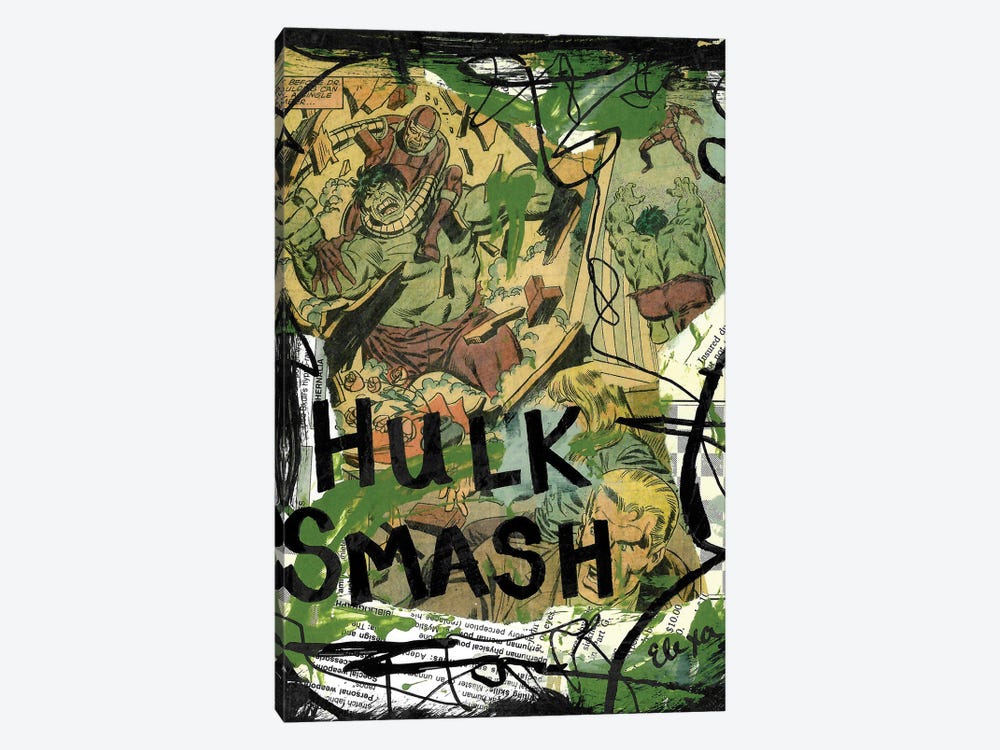 Hulk by Elexa Bancroft 1-piece Art Print