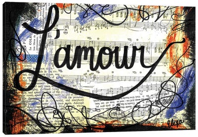 Lamour Canvas Art Print - Broadway & Musicals