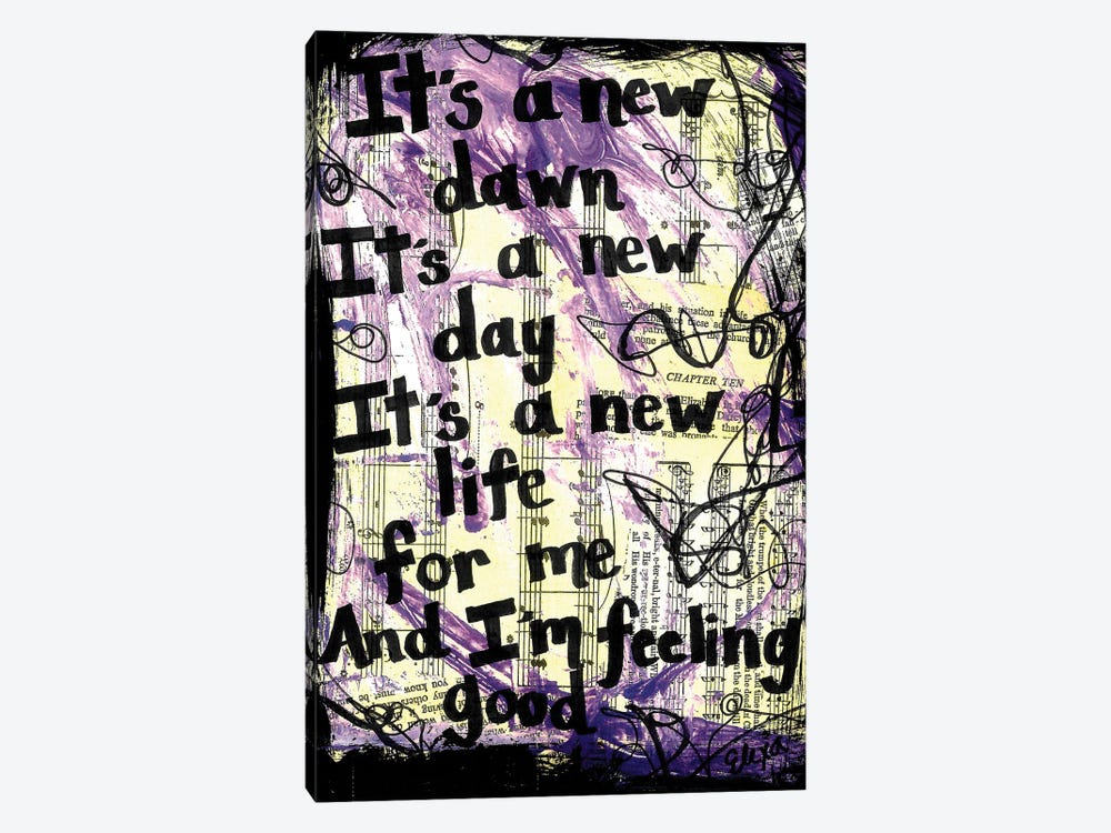 Feeling Good Nina Simone by Elexa Bancroft 1-piece Art Print