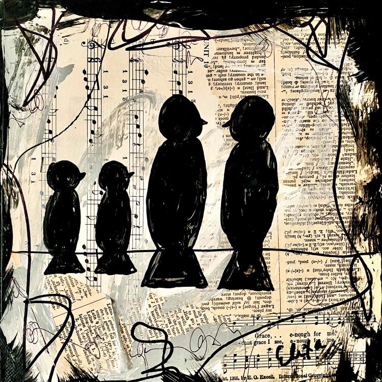Four Songbirds