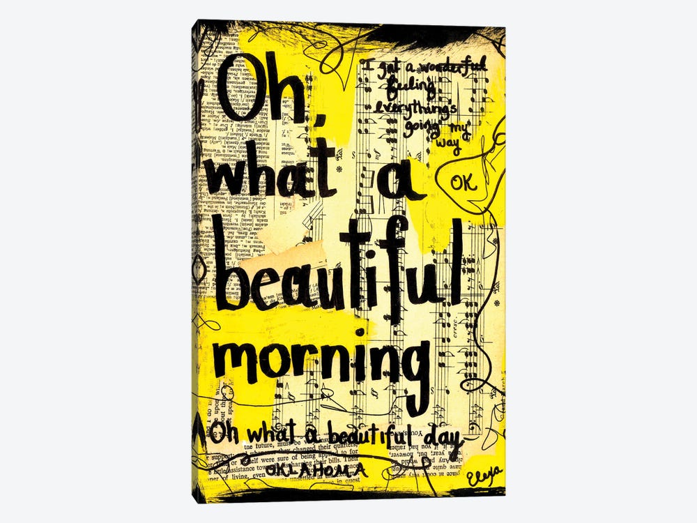 Beautiful Morning From Oklahoma by Elexa Bancroft 1-piece Canvas Wall Art