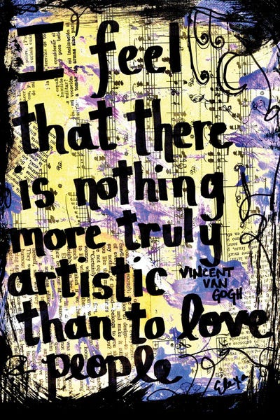 Creativity: Love Van Gogh by Elexa Bancroft