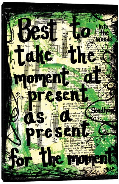 Moment At Present From Into The Woods Canvas Art Print - Performing Arts