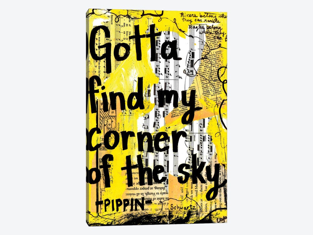 Corner Of The Sky Pippin by Elexa Bancroft 1-piece Canvas Wall Art