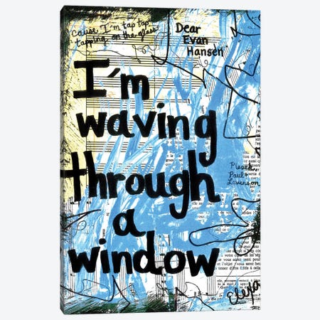 Waving Through A Window From Dear Evan Hansen Canvas Print #EXB43} by Elexa Bancroft Art Print