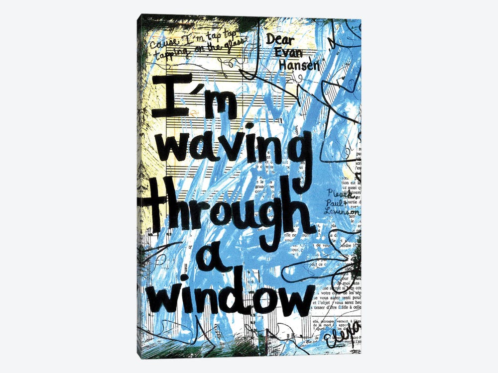 Waving Through A Window From Dear Evan Hansen by Elexa Bancroft 1-piece Art Print