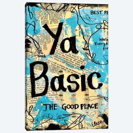 Basic From The Good Place Canvas Print #EXB45} by Elexa Bancroft Canvas Artwork