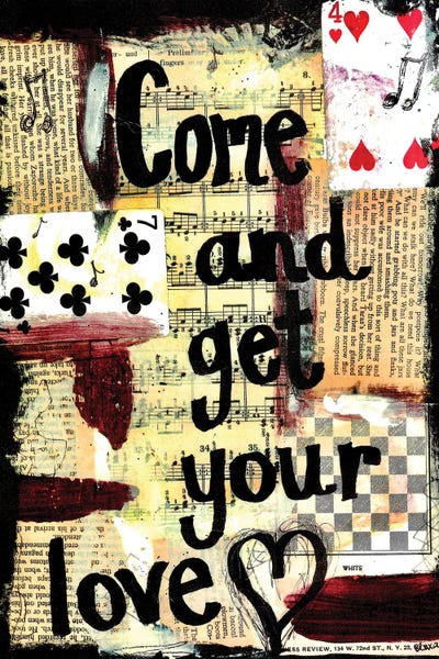 Come And Get Your Love by Elexa Bancroft canvas print