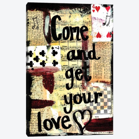 Come And Get Your Love Canvas Print #EXB47} by Elexa Bancroft Canvas Artwork