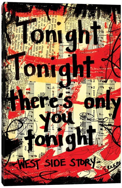 Tonight West Side Story Canvas Art Print - Elexa Bancroft