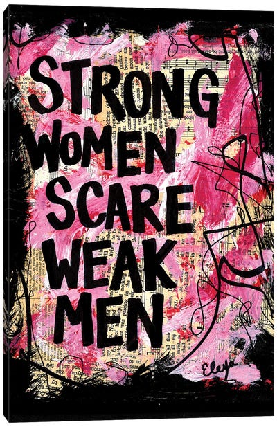 Strong Women Canvas Art Print - Elexa Bancroft