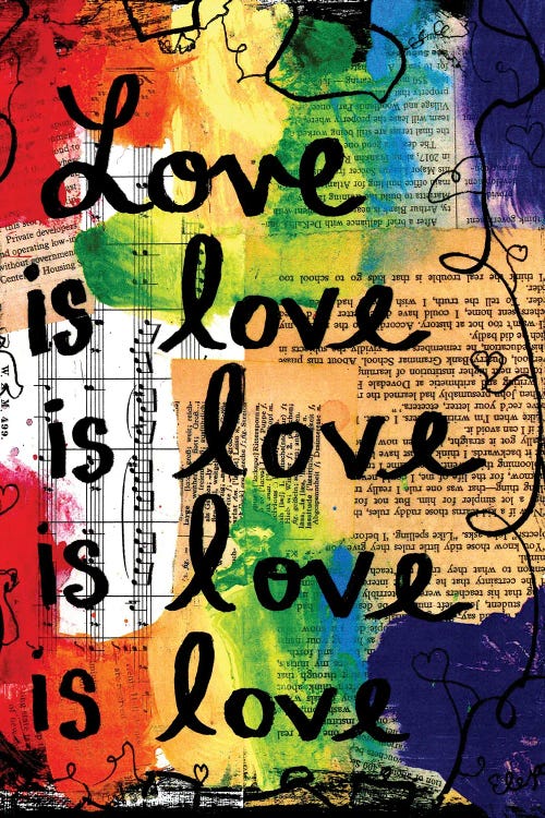 Love Is Love by Elexa Bancroft wall art