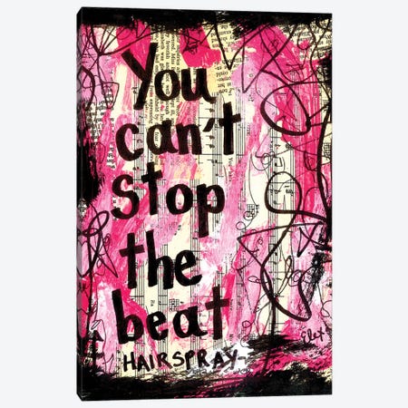 The Beat Hairspray Canvas Print #EXB99} by Elexa Bancroft Canvas Art