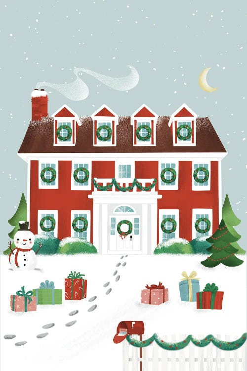 Home for the Holidays by Emily Call wall art