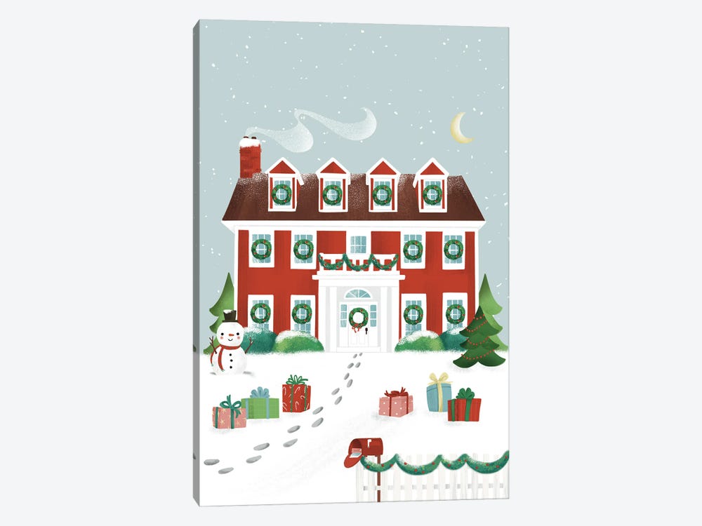 Home for the Holidays by Emily Call 1-piece Canvas Wall Art