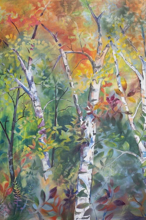 Sunrise In The Woods by Eliry Rydall wall art