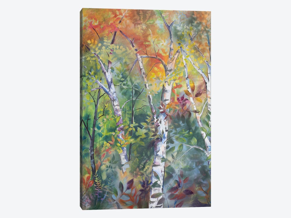 Sunrise In The Woods by Eliry Rydall 1-piece Canvas Print