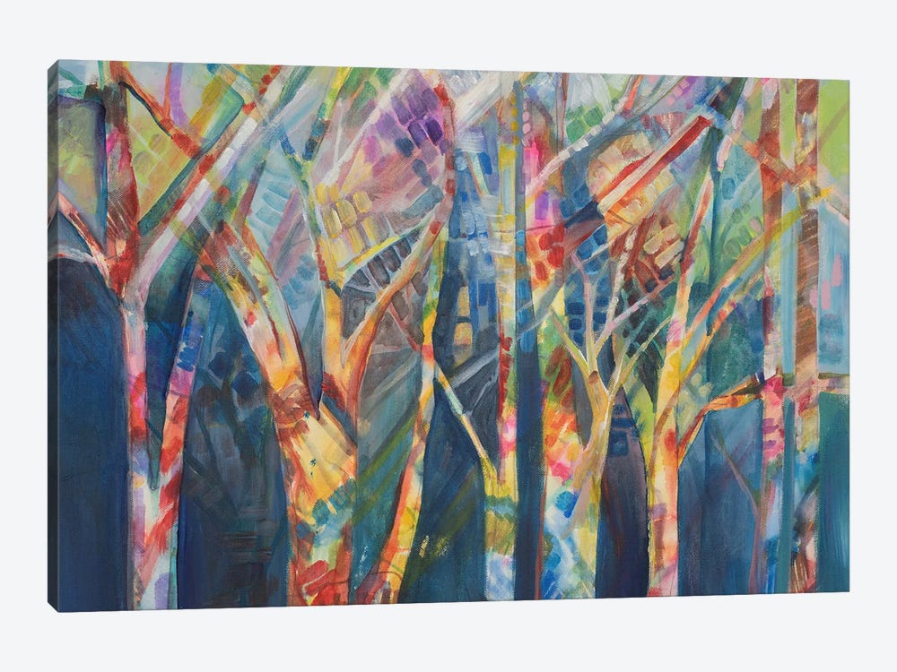 Temple In The Trees by Eliry Rydall 1-piece Canvas Art