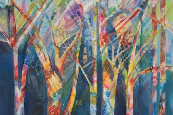 Eliry Rydall: Temple In The Trees by Eliry Rydall