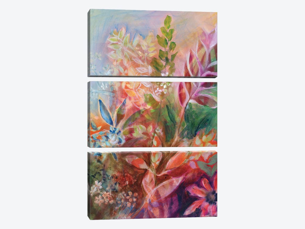 Nature Bath III by Eliry Rydall 3-piece Canvas Print
