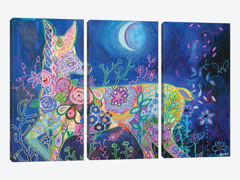Dreaming by Eliry Rydall 3-piece Canvas Wall Art