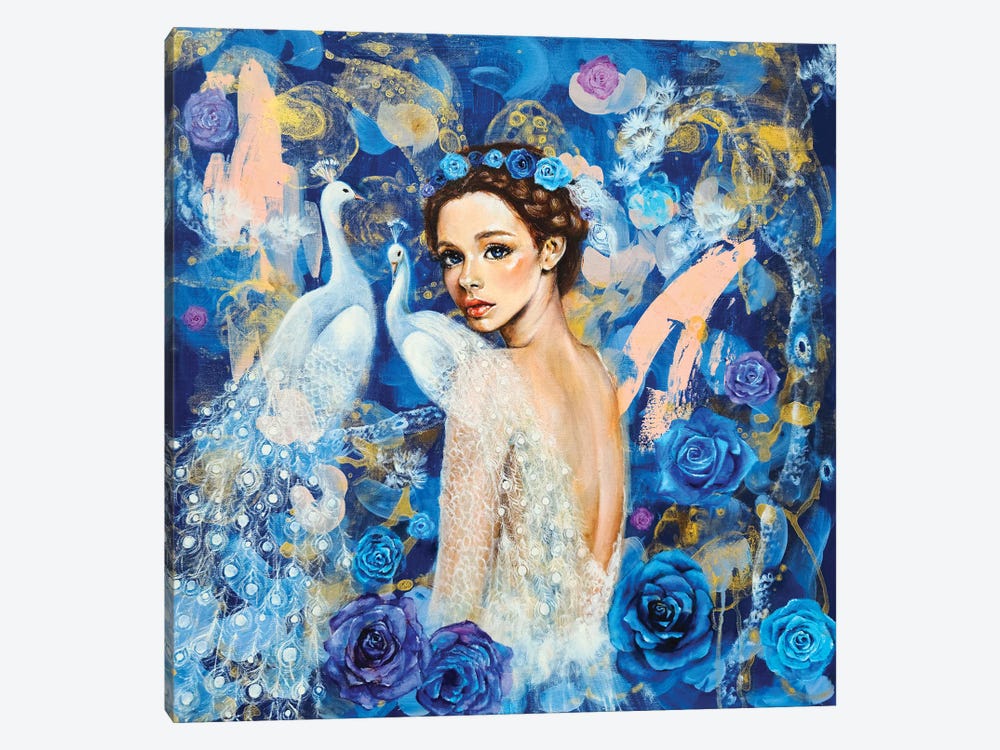 Miracle Blue by Eury Kim 1-piece Canvas Art