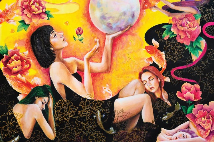 Lunatic Destiny by Eury Kim wall art