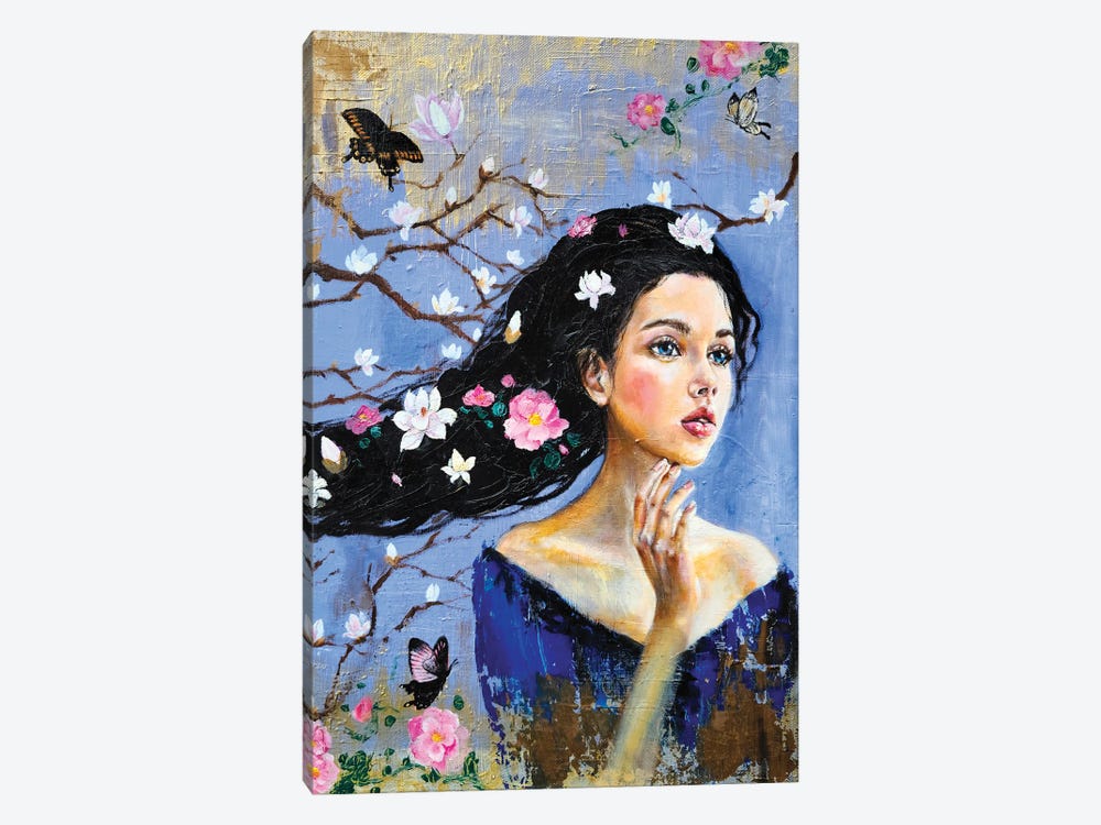 The Dreamer: Magnolia by Eury Kim 1-piece Canvas Art Print