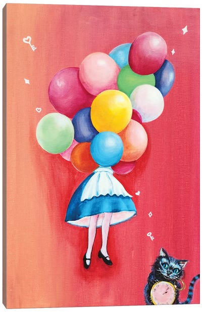 Alice: I Can't Go Back To Yesterday Canvas Art Print - Eury Kim