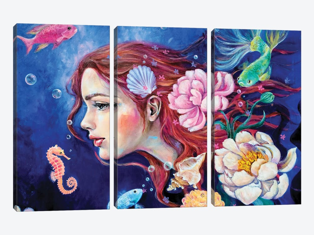 Destiny by Eury Kim 3-piece Canvas Art Print