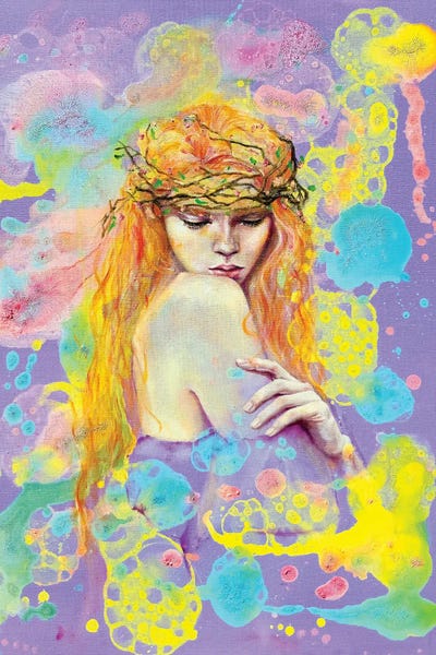 She Belongs To The Forest by Eury Kim canvas print