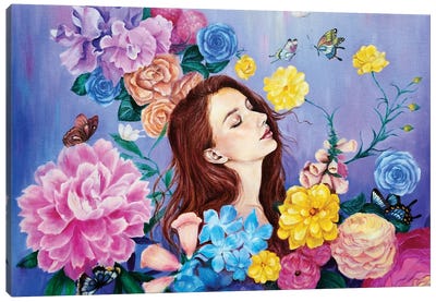 The Mystic Garden Canvas Art Print - Eury Kim