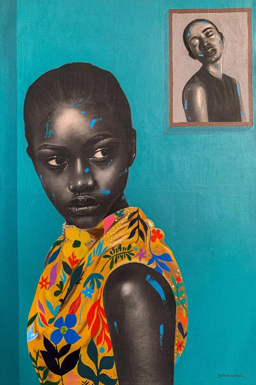 I Wear My Treasure I by Eyitayo Alagbe wall art