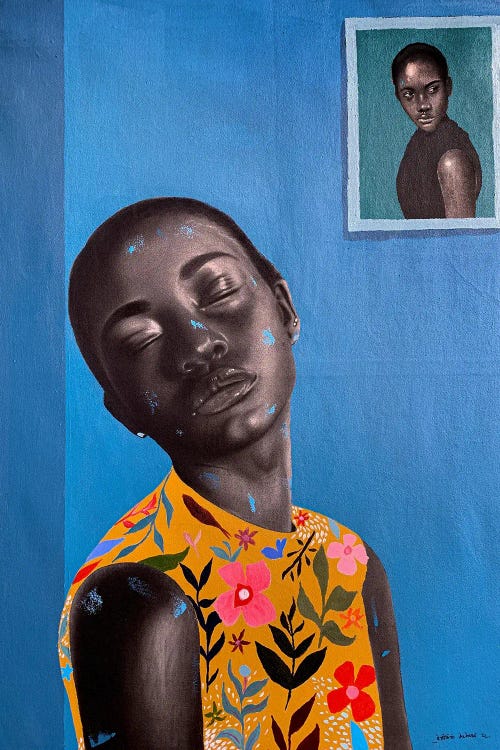I Wear My Treasure II by Eyitayo Alagbe wall art