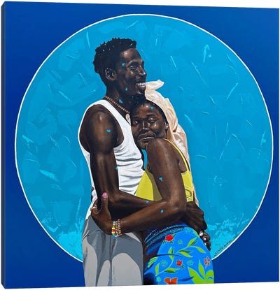 Tenacity Canvas Art Print - Contemporary Portraiture by Black Artists
