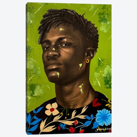 I'm Different II Canvas Print #EYY16} by Eyitayo Alagbe Art Print