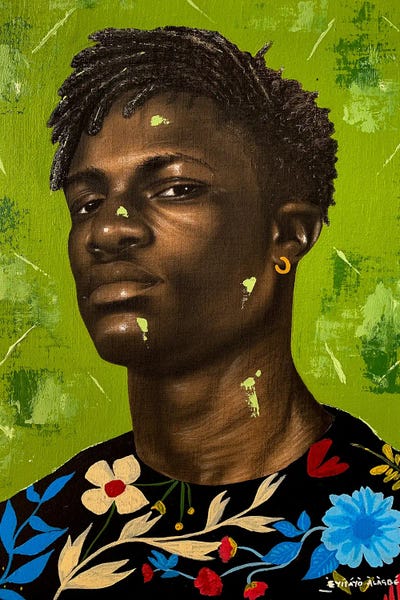 Similar To Kehinde Wiley: I'm Different II by Eyitayo Alagbe
