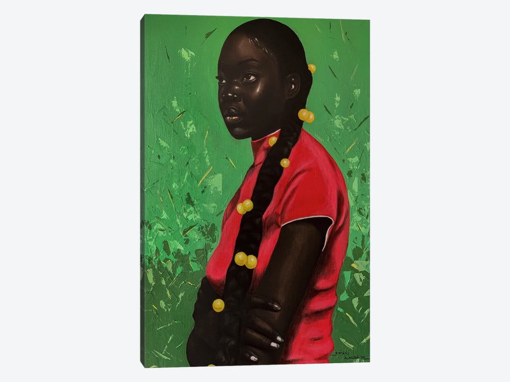 Lost In Thought by Eyitayo Alagbe 1-piece Canvas Art Print