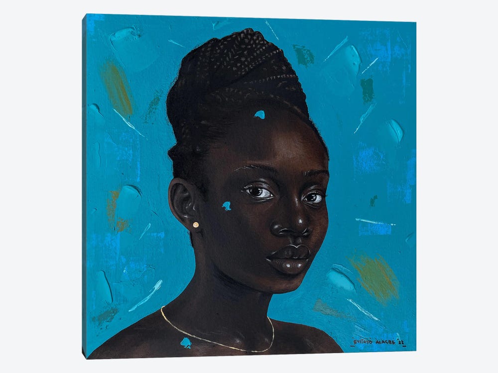 Oloju Ede by Eyitayo Alagbe 1-piece Canvas Print