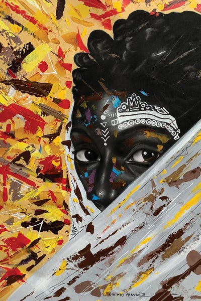 Hidden Desire by Eyitayo Alagbe canvas print