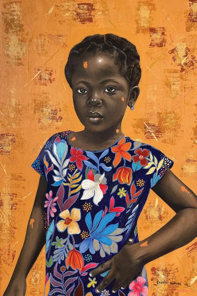 Child Portraits: Girl Child II by Eyitayo Alagbe