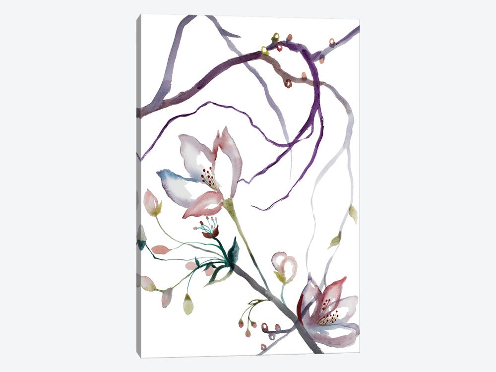 Cherry Blossom No. 31 by Elizabeth Becker 1-piece Canvas Art