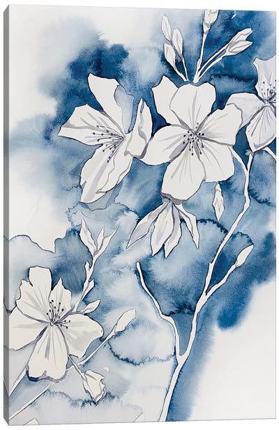 Cherry Blossom No. 36 Canvas Art Print - Elizabeth Becker