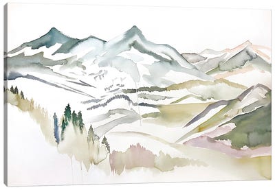 Colorado No. 21 Canvas Art Print - Mountain Art - Stunning Mountain Wall Art & Artwork