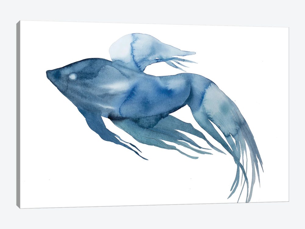 Fish No. 4 by Elizabeth Becker 1-piece Canvas Print