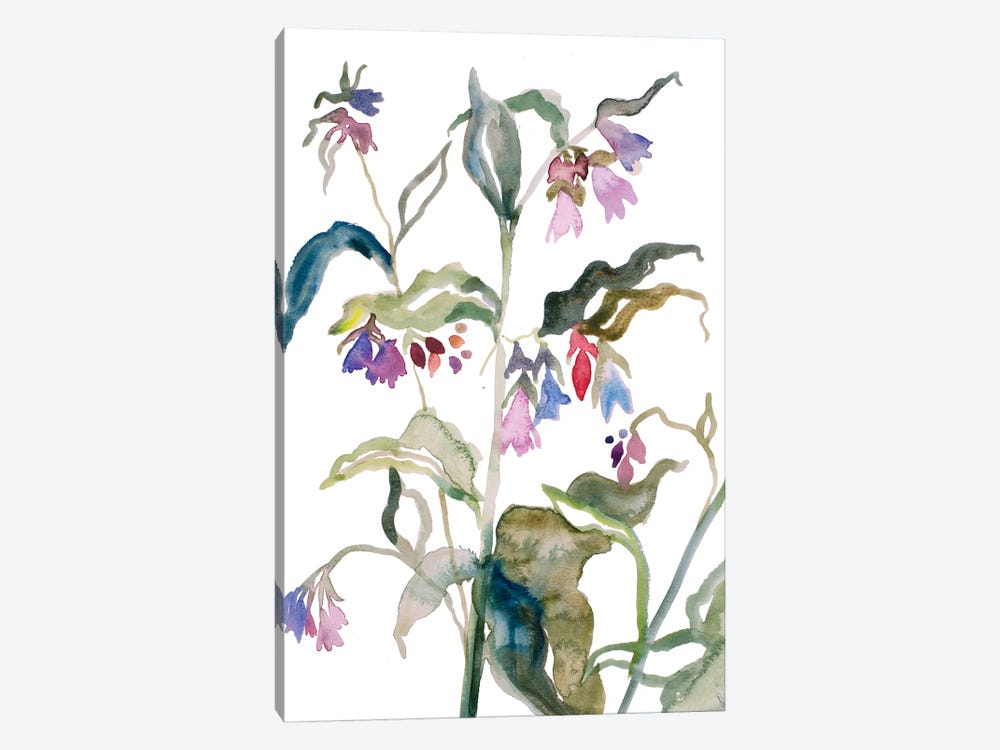 Floral No. 9 by Elizabeth Becker 1-piece Canvas Print