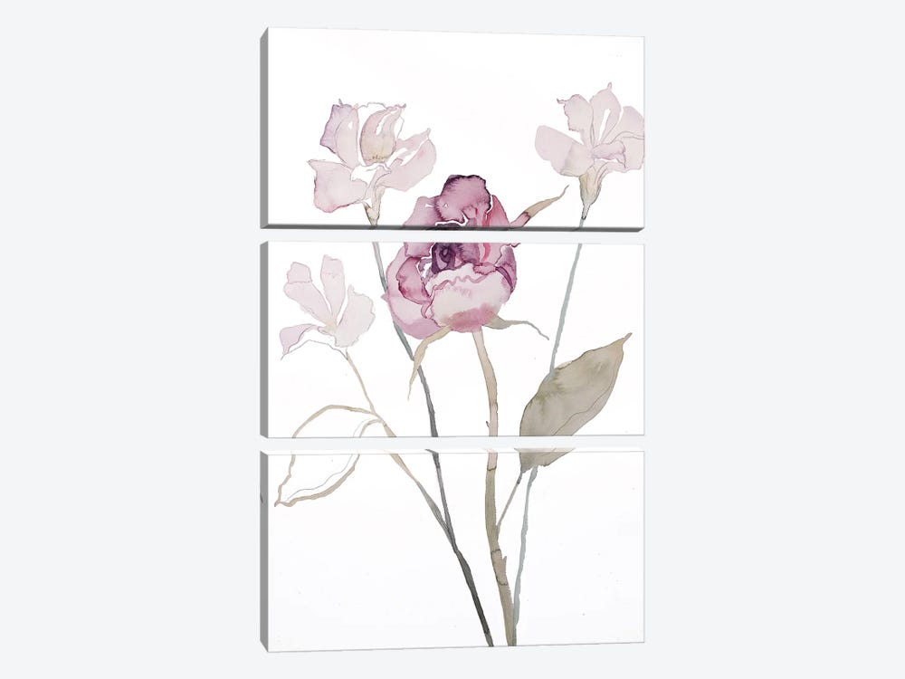 Floral No. 16 by Elizabeth Becker 3-piece Art Print