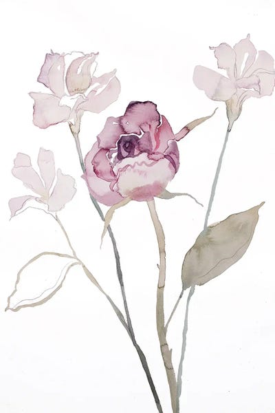 Zen Master: Floral No. 16 by Elizabeth Becker